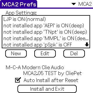 Modern Clie Audio 2 (MCA2)