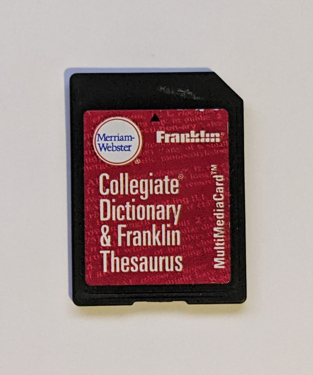 Collegiate Dictionary & Franklin Thesaurus (MMC Image)
