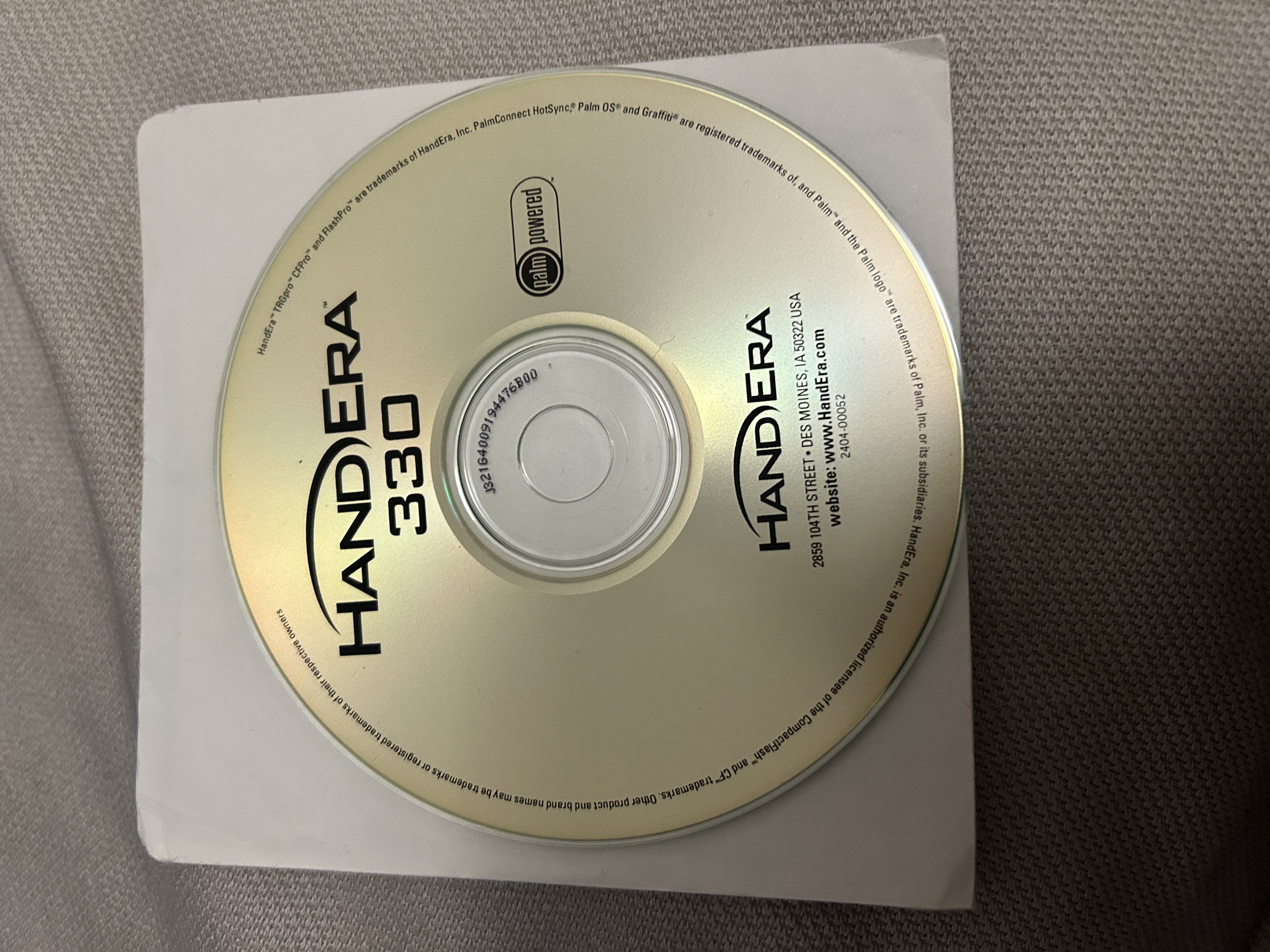 HandEra 330 CD Image