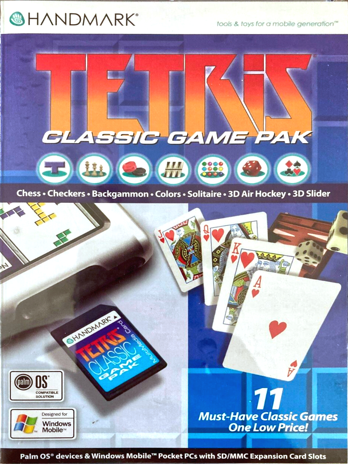 Handmark Tetris Classic Game Pak for Palm & Pocket PC