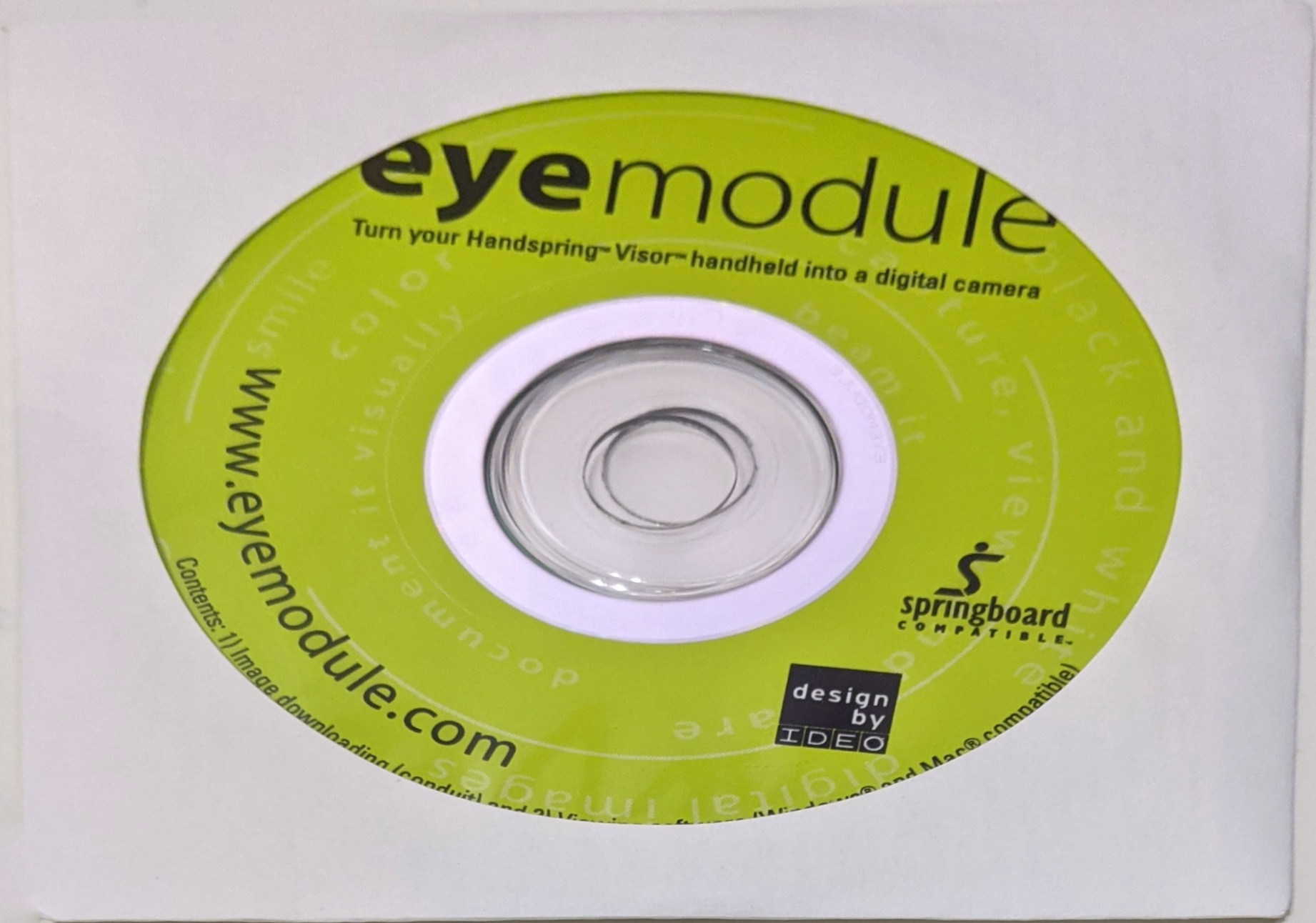 Installation CD for eyemodule