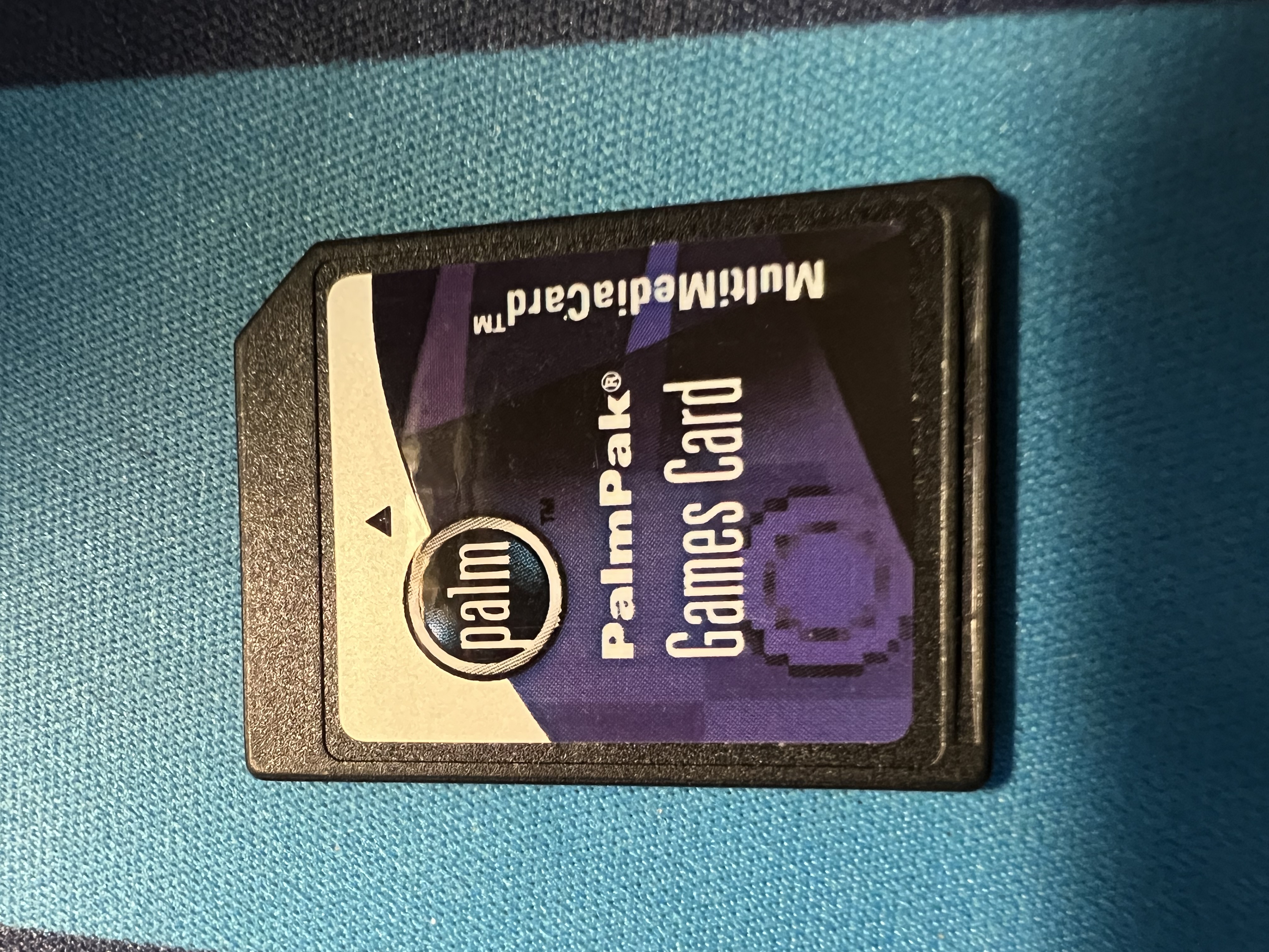 PalmPak Games Card (MMC Image)