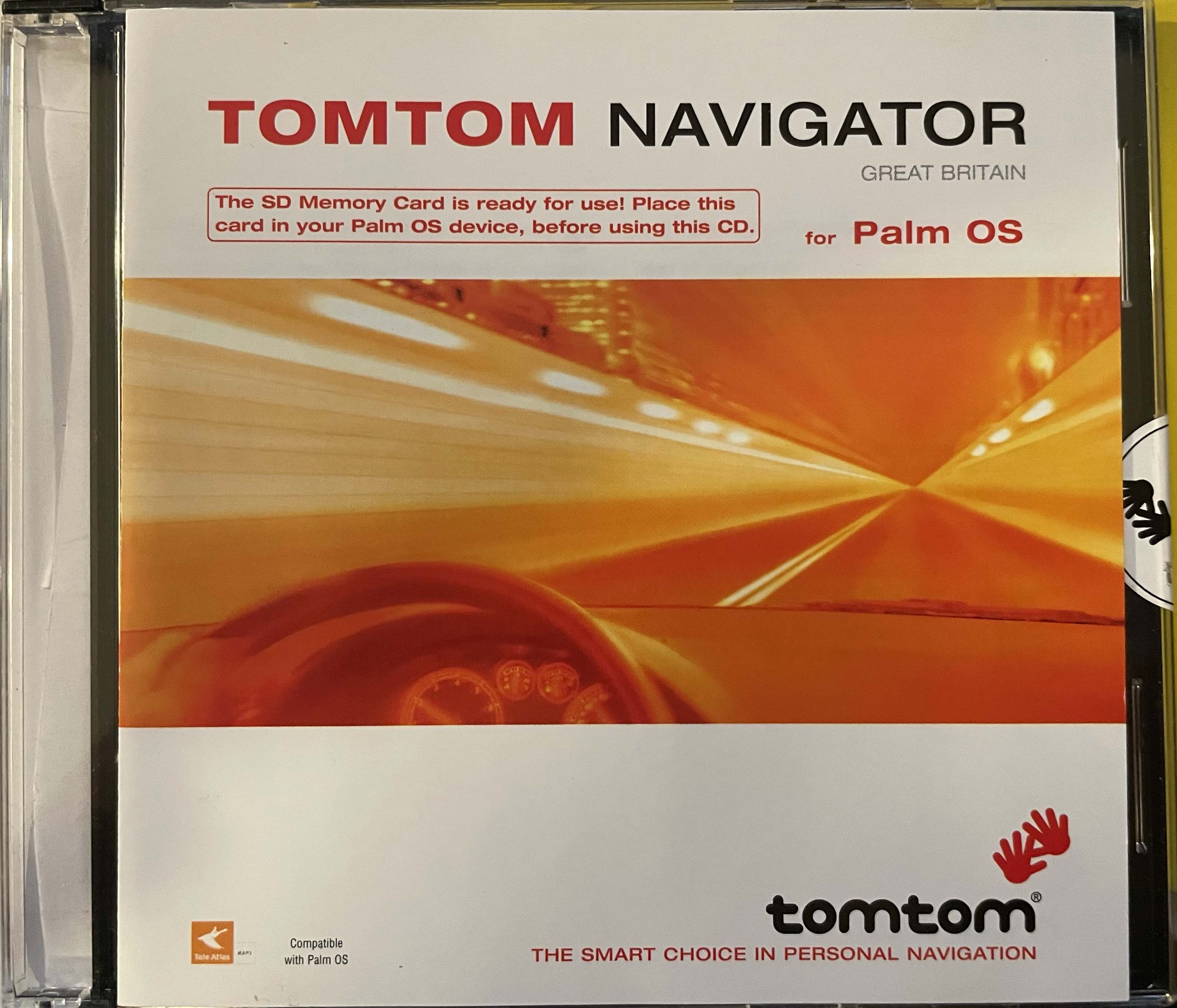 TomTom Navigator for PalmOS - Great Britain (April 2004)