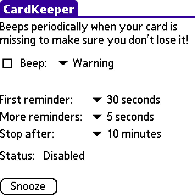 CardKeeper