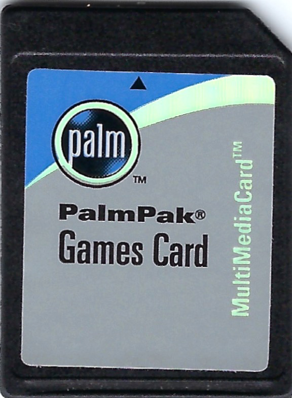 PalmPak Games Card (MMC Image)