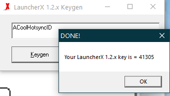 LauncherX Key Generator