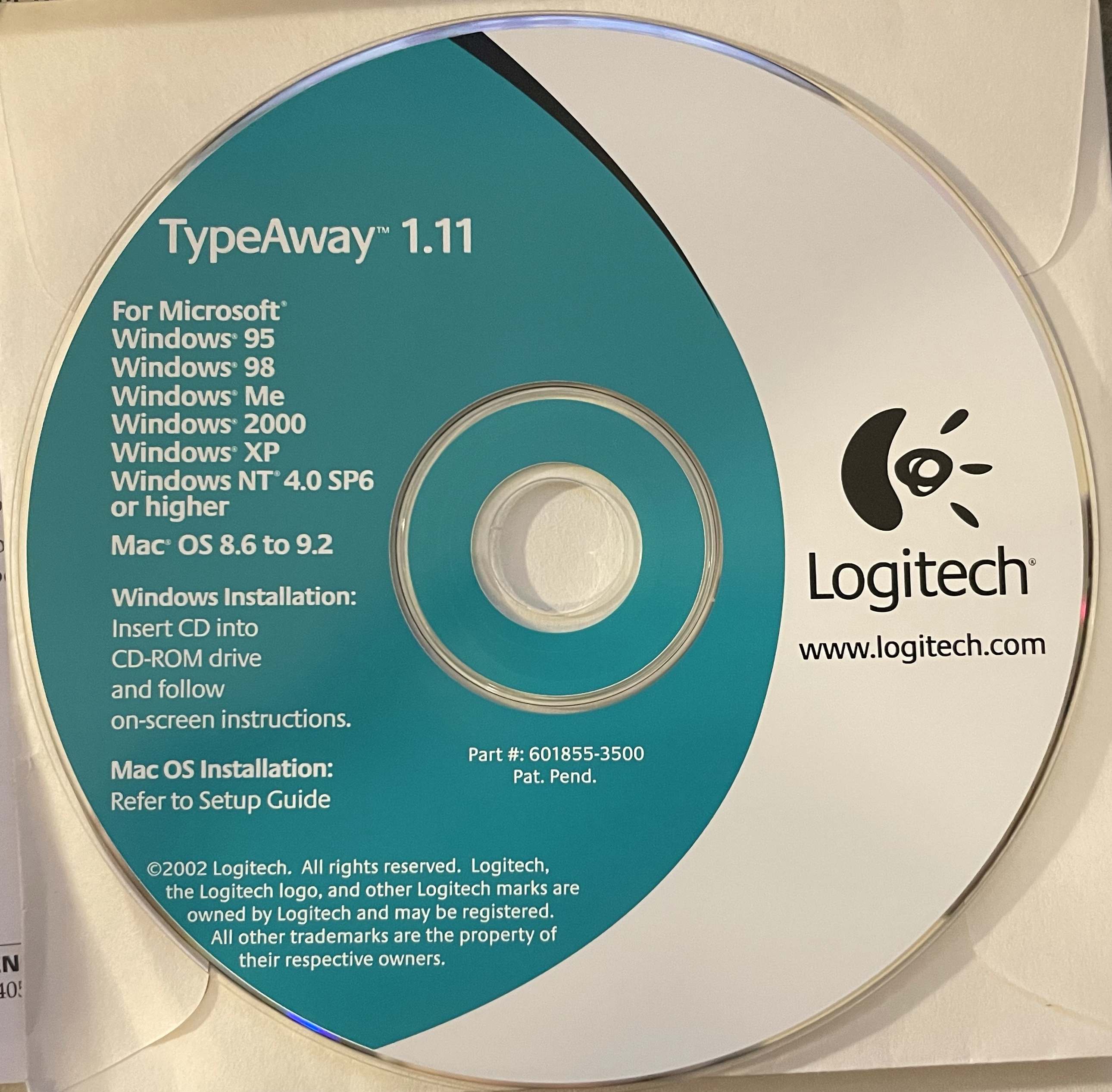 Logitech TypeAway & KeyCase Keyboard Drivers for Palm OS
