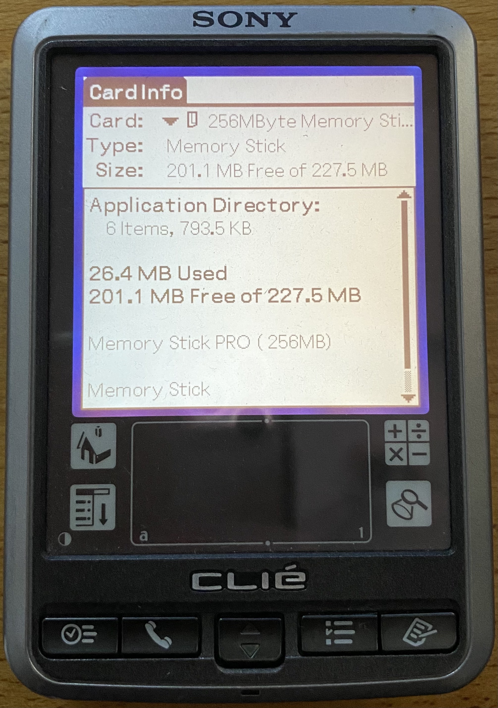 Memory Stick Pro driver for some Palm OS 4 Cliés