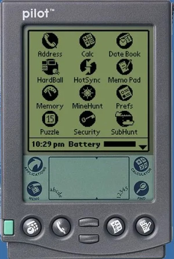 Palm Pilot 1000/5000 Software Update