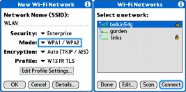 Palm TX WPA2 Enterprise Security Upgrade