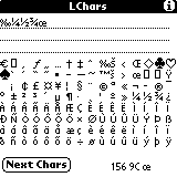LChars Special Characters