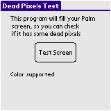 Dead Pixels Test