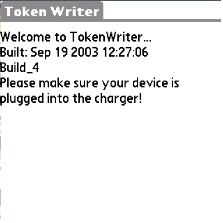 Tokenwriter